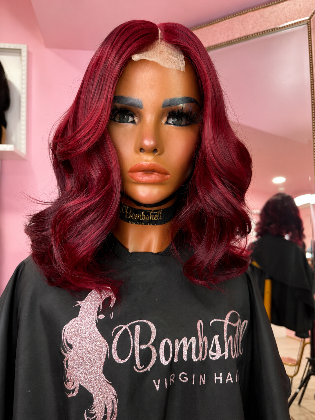 The Burgundy Affair | 14” 4x6 Swiss Lace Ready-to-Wear Wig