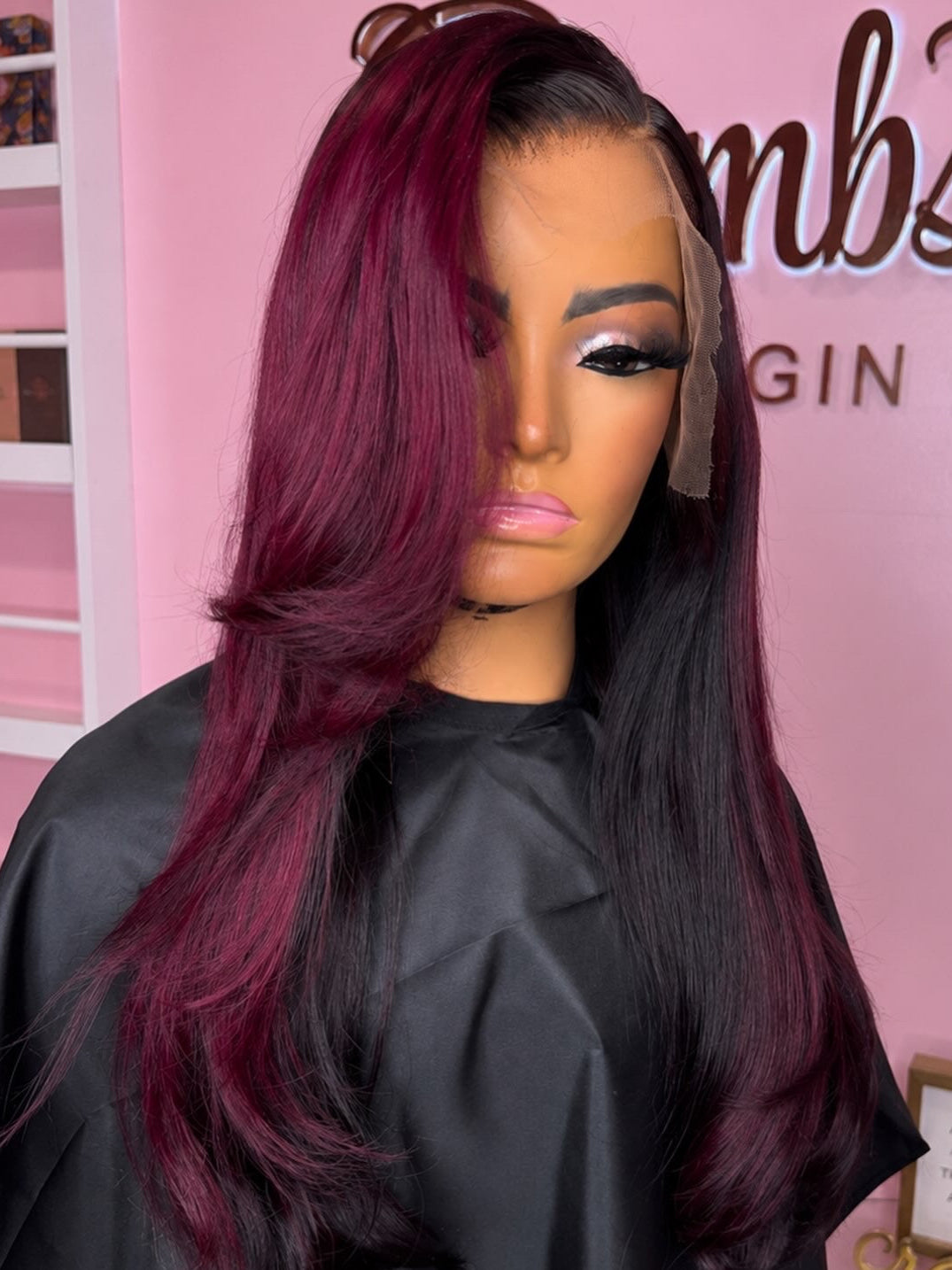 The Bordeaux Muse | 24” HD 13x6 Ready-to-Wear Wig