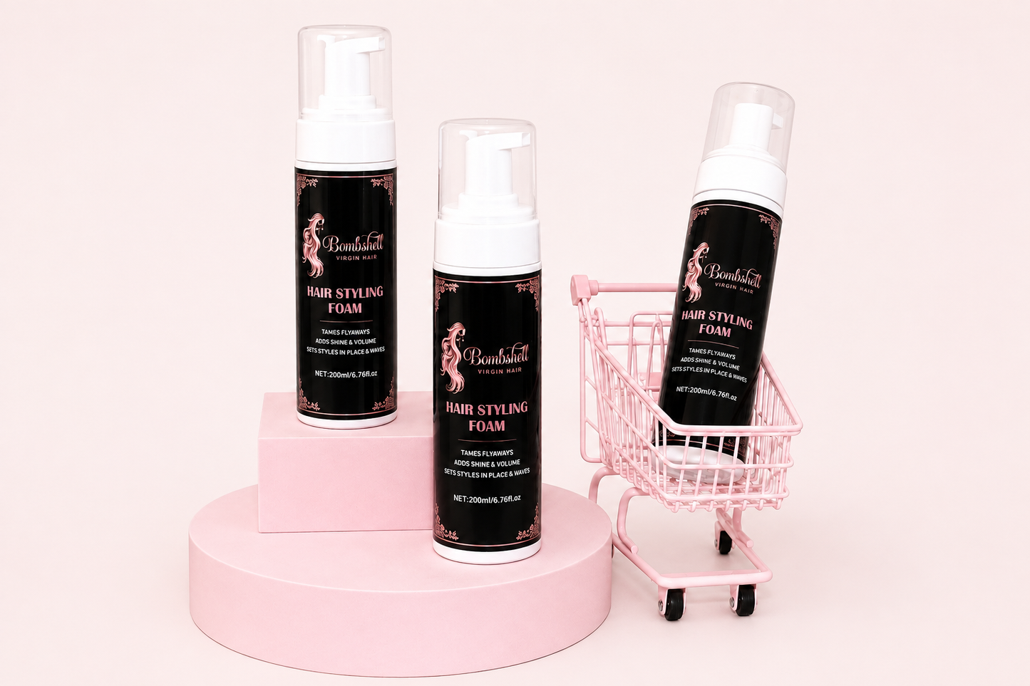 Bombshell Hair Styling Foam