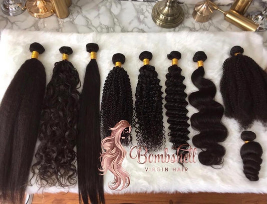 Bundle Brazilian 100% Human Hair (Black)